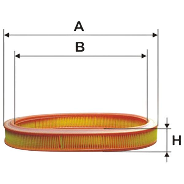 Filtru de aer Wix Filters WA6004 WX-WA6004 photo 1