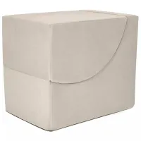 Раскладной пуфик Edka RELAX M1  Белый дым / Ткань 