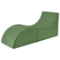 Fotoliu moale pliabil Edka RELAX M27 Green / Stofă photo 2