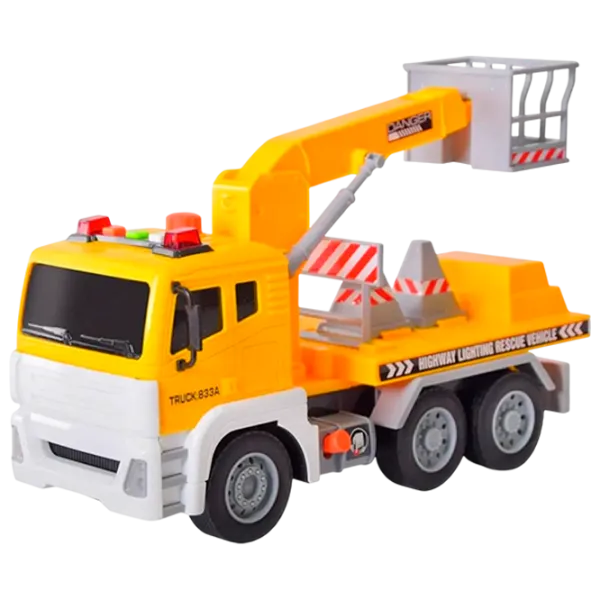 Грузовик Wenyi Wrecker WY833A  / / Серый Желтый photo 1