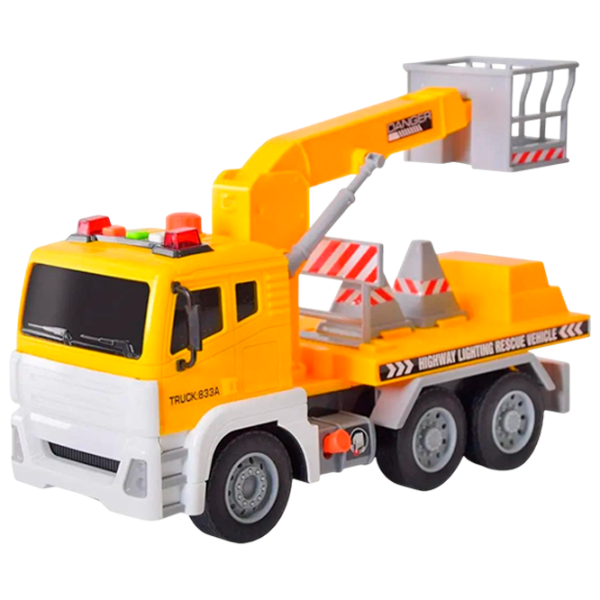 Грузовик Wenyi Wrecker WY833A  / / Серый Желтый photo 1