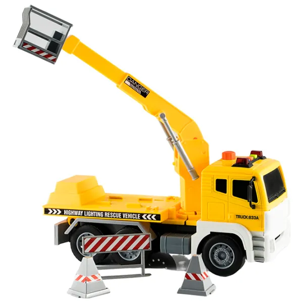 Грузовик Wenyi Wrecker WY833A  / / Серый Желтый photo 6