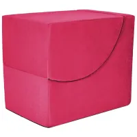 Раскладной пуфик Edka RELAX M84 Малиновый / Ткань 