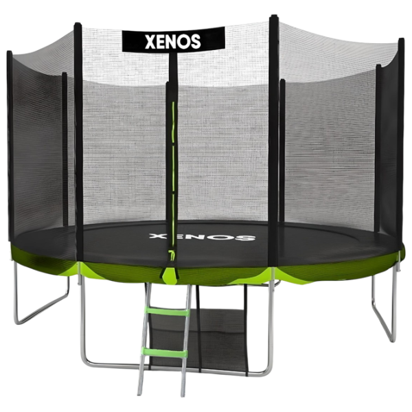 Trambulină Xenos XT-12FT   / Green / Diametru - 366 cm photo 1