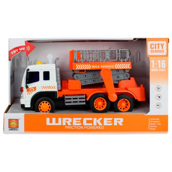 Грузовик Wenyi Wrecker WY340D  / / Серый Оранжевый photo 4