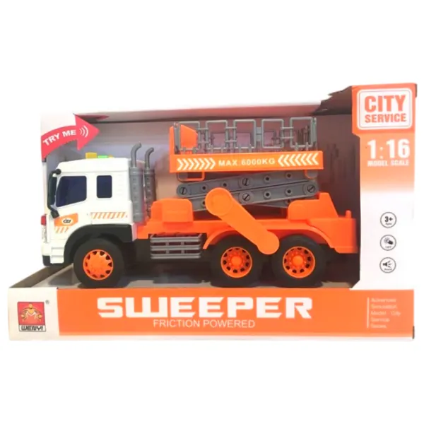 Грузовик Wenyi Wrecker WY340D  / / Серый Оранжевый photo 5