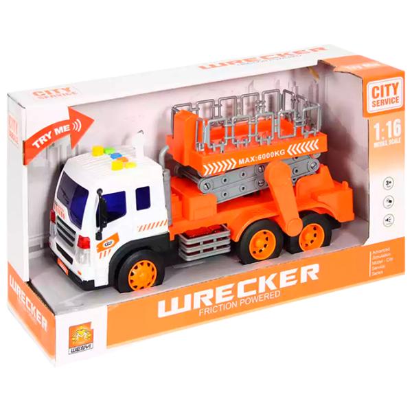 Грузовик Wenyi Wrecker WY340D  / / Серый Оранжевый photo 6