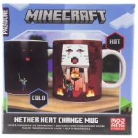 Cană Paladone Minecraft Nether Heat Change Mug 300 ml photo 3
