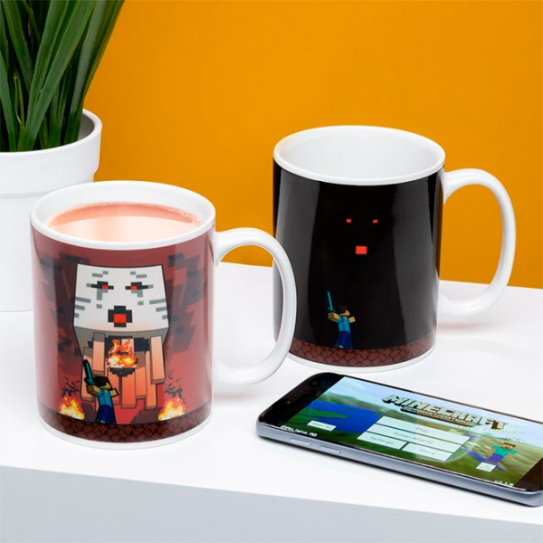 Cană Paladone Minecraft Nether Heat Change Mug 300 ml photo 4