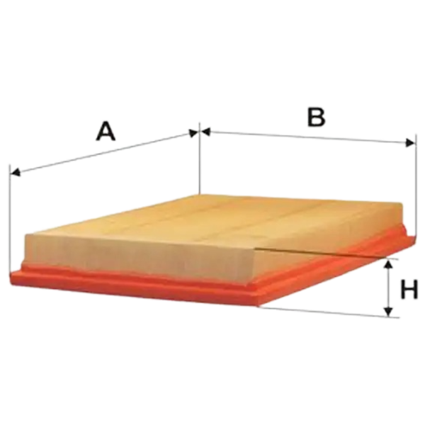 Filtru de aer Wix Filters WA6706 WX-WA6706 photo 4