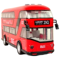 Автобус New World Sightseeing Bus 666-29Q  / / Серый Красный