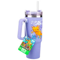 Термокружка Paladone Minecraft Insulated Cup and Straw 900 мл