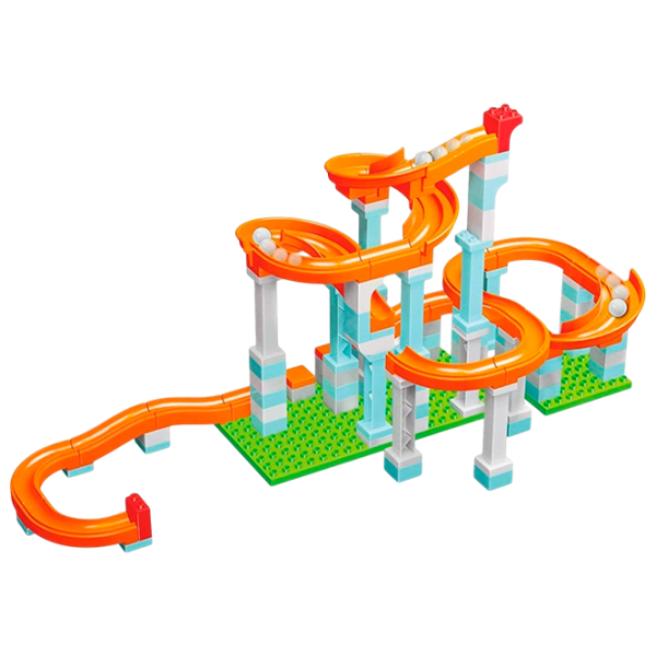 Pistă pentru bile Androni Giocattoni Roller Coaster 8636-0000  / / Red Multicolor photo 1
