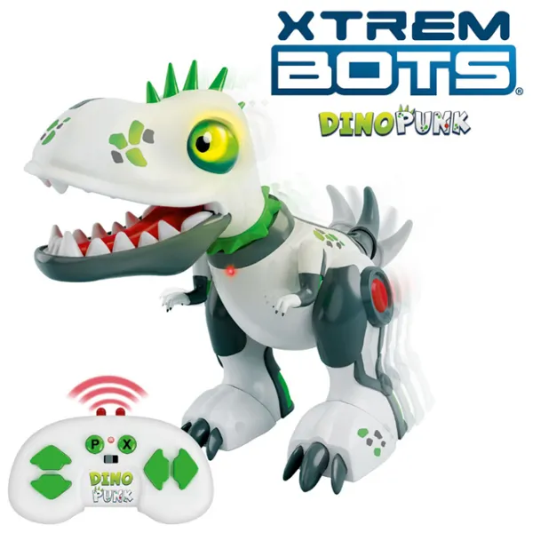 Робот Xtrem Bots Crazy Pets Dino Punk  Серый photo 4