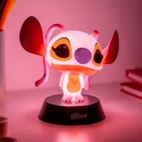 Lampă de masă fan Paladone Angel Icon Light PP14447LS Disney / Black Pink photo 4
