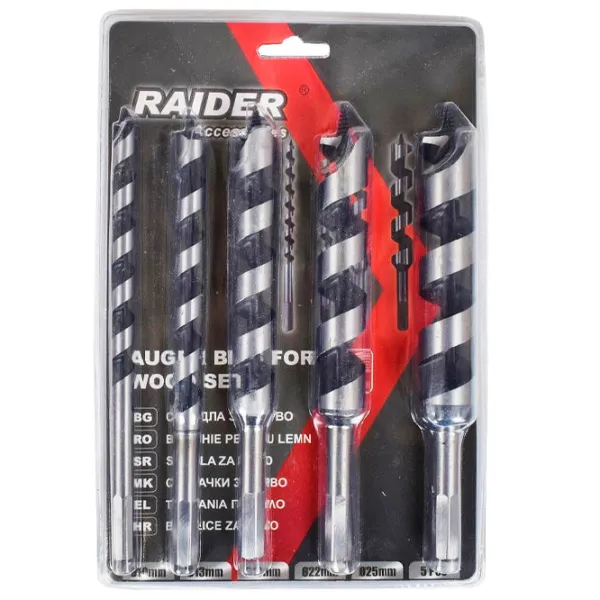 Набор сверл Raider 157799 Cталь photo 2