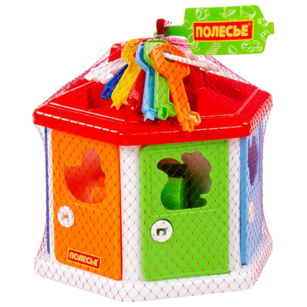 Развивающий набор POLESIE Logic house 3+/ Логическая игра photo 1