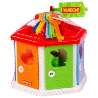 Joc educativ POLESIE Logic house 3+/ Joc de logică