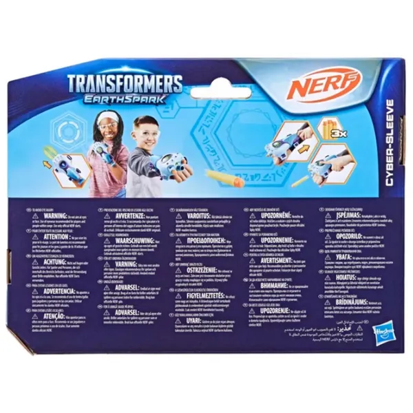 Бластер Hasbro Transformer Earthspark Role play Cybersleeve F8441 6+ / Стрел / Синий photo 4 Бластер Hasbro Transformer Earthspark Role play Cybersleeve F8441 6+ / Стрел / Синий photo 4