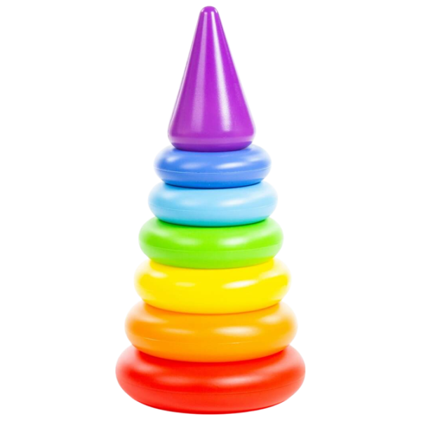Joc educativ POLESIE Cone Ring 1+/ Joc de logică photo 1