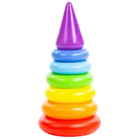 Joc educativ POLESIE Cone Ring 1+/ Joc de logică