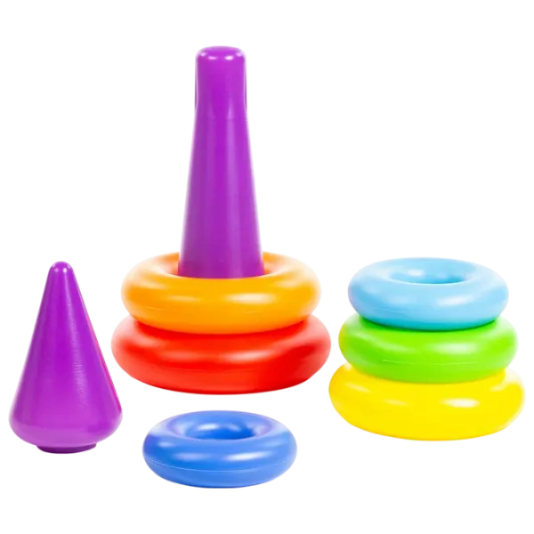 Joc educativ POLESIE Cone Ring 1+/ Joc de logică photo 3