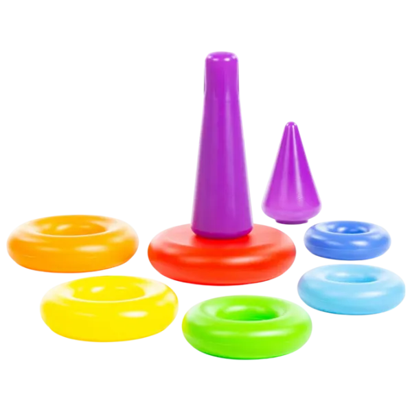 Joc educativ POLESIE Cone Ring 1+/ Joc de logică photo 4