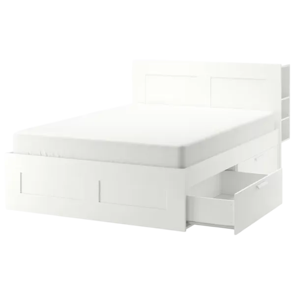 Pat Ikea Brimnes 160 x 200 cm / PAL / White photo 1 Pat Ikea Brimnes 160 x 200 cm / PAL / White photo 1
