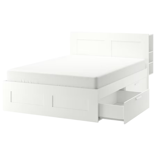 Pat Ikea Brimnes 160 x 200 cm / PAL / White photo 1 Pat Ikea Brimnes 160 x 200 cm / PAL / White photo 1