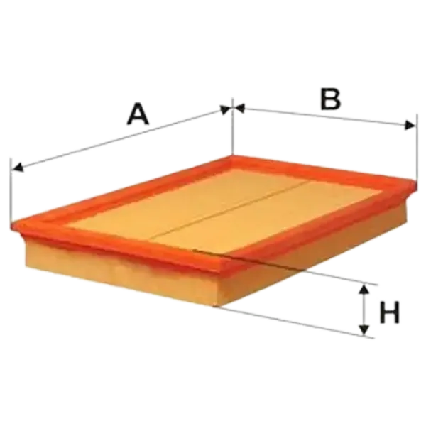Filtru de aer Wix Filters WA6335 WX-WA6335 photo 1