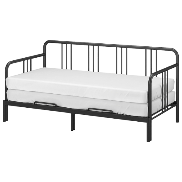Кровать Ikea Fyresdal 2 80 x 200 cm / Металл / Черный photo 1 Кровать Ikea Fyresdal 2 80 x 200 cm / Металл / Черный photo 1