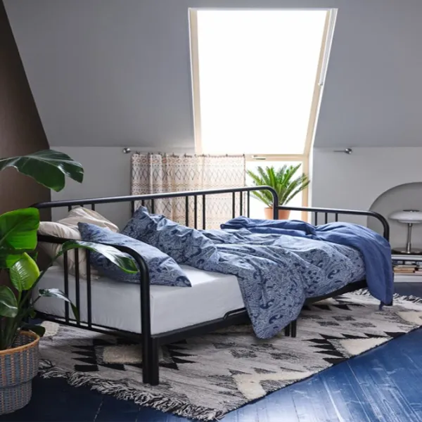 Кровать Ikea Fyresdal 2 80 x 200 cm / Металл / Черный photo 11 Кровать Ikea Fyresdal 2 80 x 200 cm / Металл / Черный photo 11