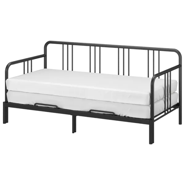Pat Ikea Fyresdal 2 Vannareid Extra 80 x 200 cm / Metal / Black photo 1 Pat Ikea Fyresdal 2 Vannareid Extra 80 x 200 cm / Metal / Black photo 1
