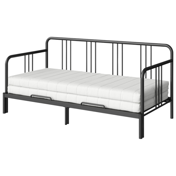 Кровать Ikea Fyresdal Afjall 2 80 x 200 cm / Металл / Черный photo 1 Кровать Ikea Fyresdal Afjall 2 80 x 200 cm / Металл / Черный photo 1