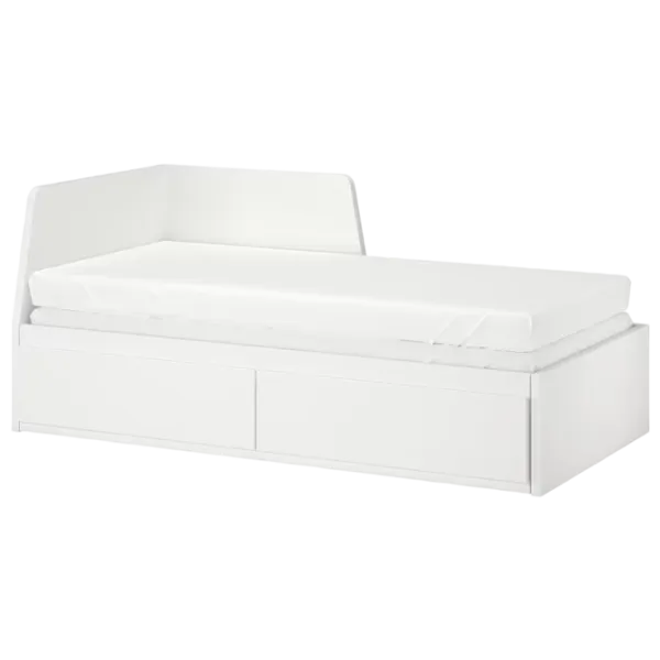 Pat Ikea Flekke 2 80 x 200 cm / Masiv / White photo 1