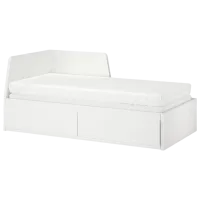 Pat Ikea Flekke 2 80 x 200 cm / Masiv / White