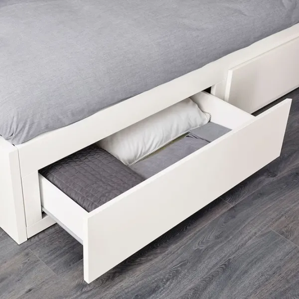 Pat Ikea Flekke 2 80 x 200 cm / Masiv / White photo 4