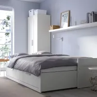 Pat Ikea Brimnes 2 Vannareid Extra 80 x 200 cm / PAL / White photo 7