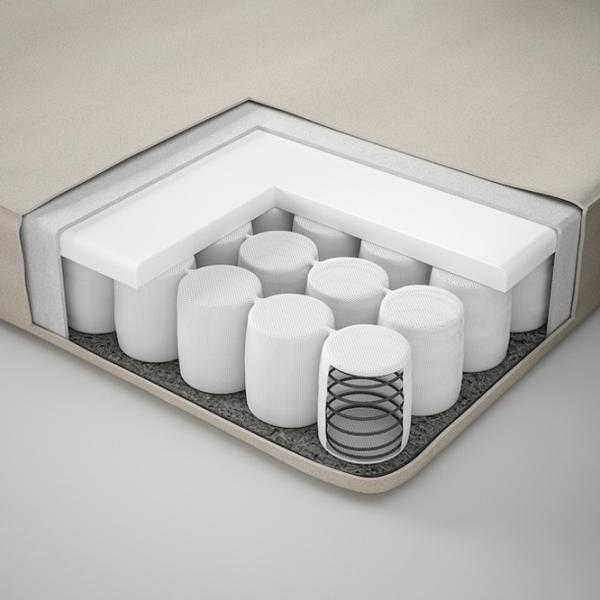 Кровать Ikea Brimnes 2 Vannareid Extra 80 x 200 cm / ЛДСП / Белый photo 10 Кровать Ikea Brimnes 2 Vannareid Extra 80 x 200 cm / ЛДСП / Белый photo 10