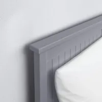 Кровать Ikea Hemnes 3 Agotnes 80 x 200 cm / ЛДСП / Серый photo 10