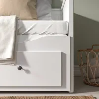 Кровать Ikea Hemnes 3 Vannareid Extra 80 x 200 cm / ЛДСП / Белый photo 5
