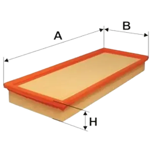 Воздушный фильтр Wix Filters WA6161 WX-WA6161 photo 1