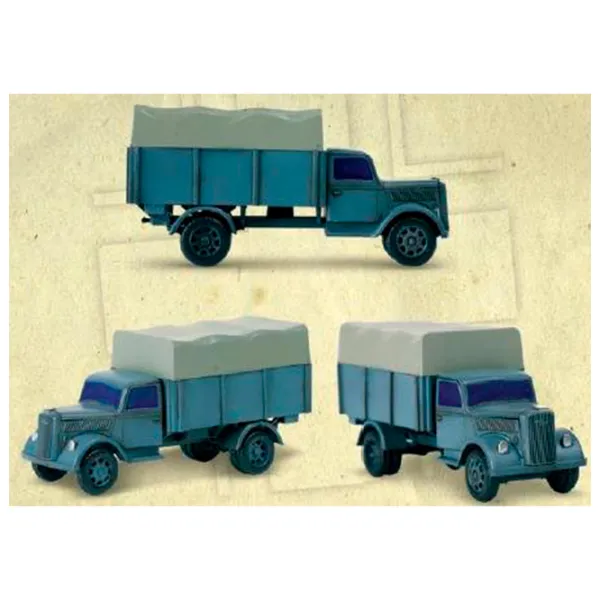 Camion Zvezda OPEL-Blitz 4600327061263  / / Black Blue photo 2