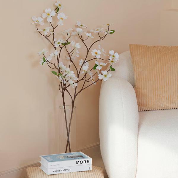 Plantă artificială Ikea Smycka White / Înălțimea (cm) - 100 photo 3