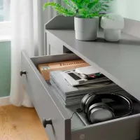 Living Ikea Hauga Modulară / Gray photo 3
