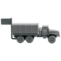 Грузовик Zvezda URAL 4600327074171 / / Черный Серый photo 2