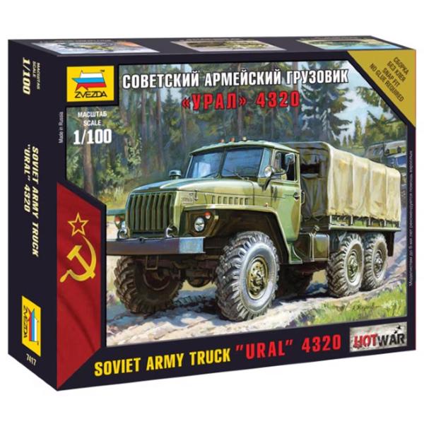 Camion Zvezda URAL 4600327074171  / / Black Gray photo 7