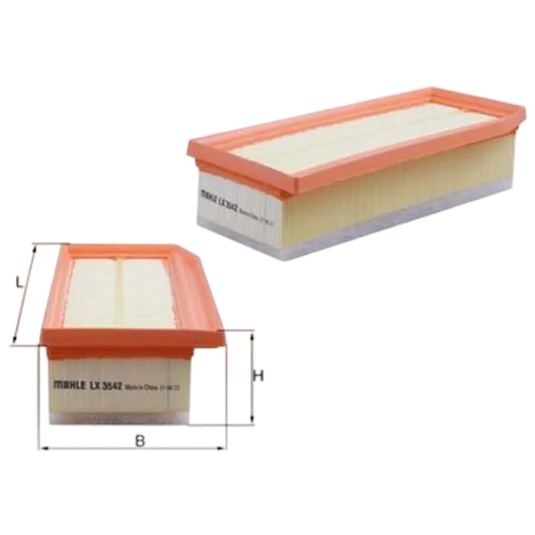 Воздушный фильтр Mahle LX 3542 MHL-LX 3542 photo 4 Воздушный фильтр Mahle LX 3542 MHL-LX 3542 photo 4