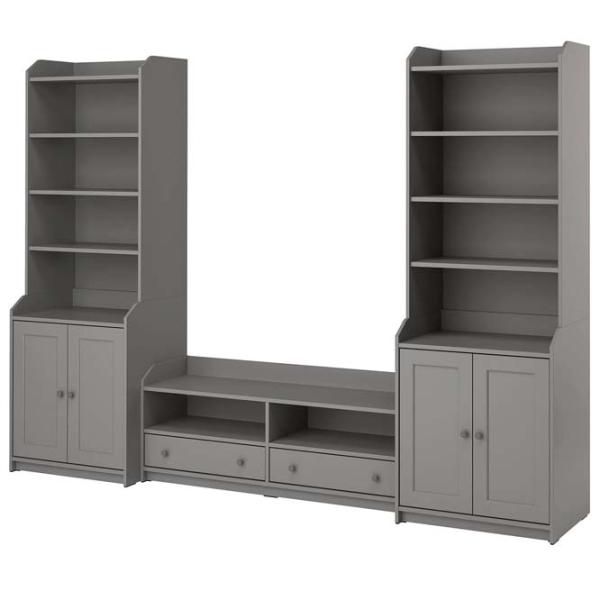 Гостиная Ikea Hauga Модульная / Серый photo 1 Гостиная Ikea Hauga Модульная / Серый photo 1