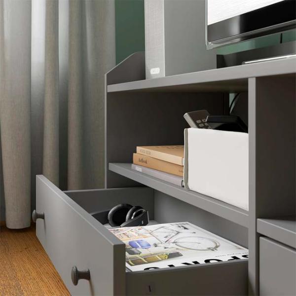 Гостиная Ikea Hauga Модульная / Серый photo 3 Гостиная Ikea Hauga Модульная / Серый photo 3